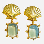 Grayson Shell Post Earrings - 8 Color Options