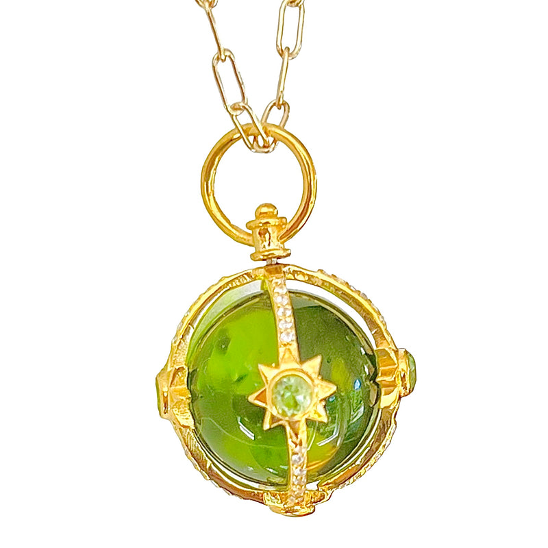 Nevis Necklace - (4 Gemstone Options)