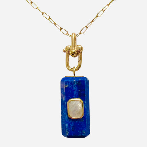 Cambridge Pendant Necklace - 2 Gemstone Options
