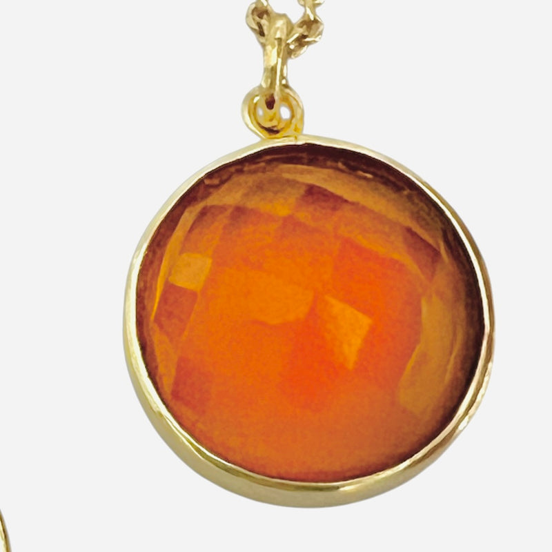 Mother's Day Custom Birthstone Pendant Necklace