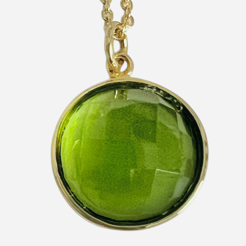 Mother's Day Custom Birthstone Pendant Necklace