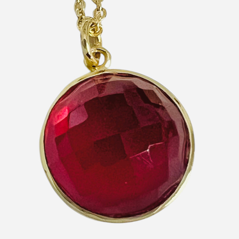 Mother's Day Custom Birthstone Pendant Necklace