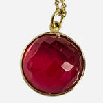 Mother's Day Custom Birthstone Pendant Necklace