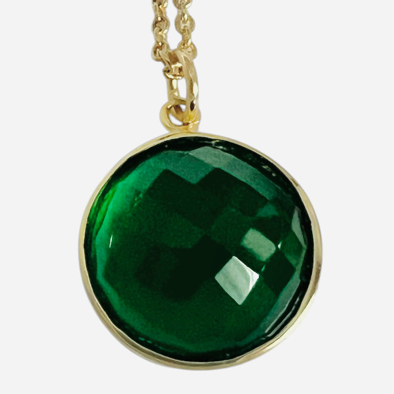 Mother's Day Custom Birthstone Pendant Necklace