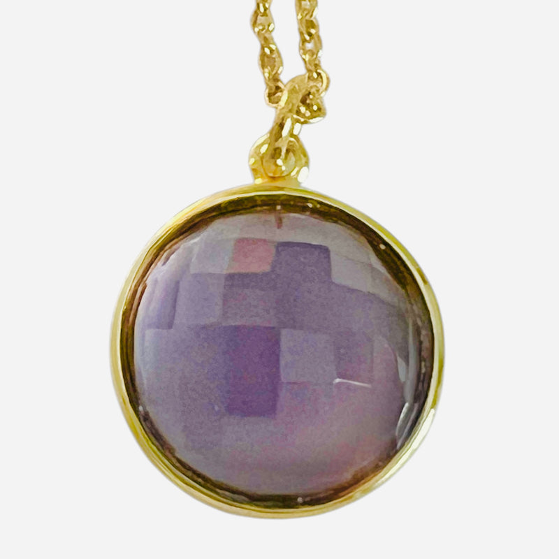 Mother's Day Custom Birthstone Pendant Necklace
