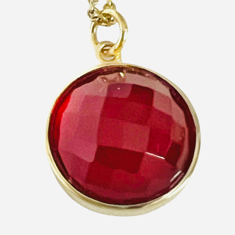 Mother's Day Custom Birthstone Pendant Necklace