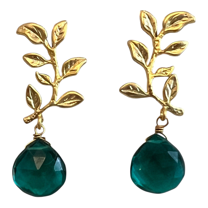 Ileana Earring - 7 Gemstone Options