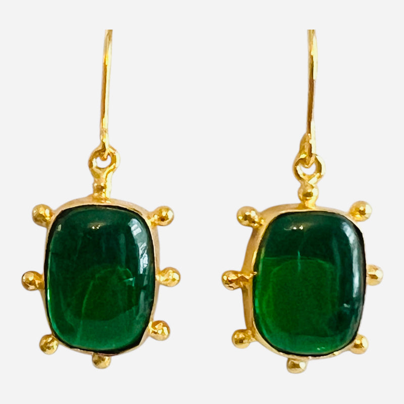 Grayson Earring - 5 Gemstone Options
