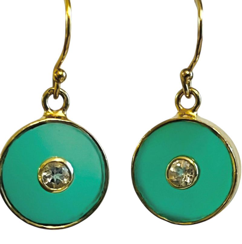 Amalfi Gemstone Earring - 3 Color Options