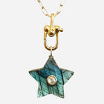 Star Power Gemstone Pendant Necklace - 3 Options