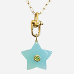 Star Power Gemstone Pendant Necklace - 3 Options