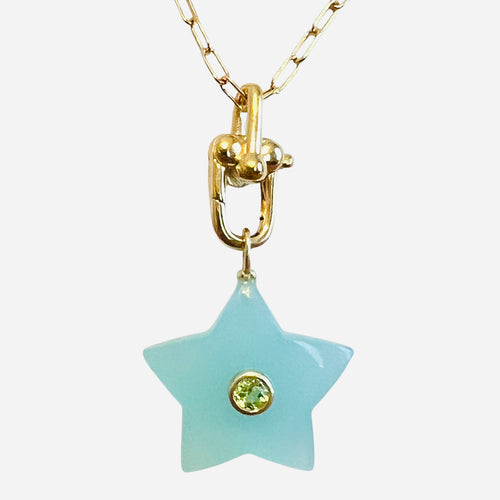 Star Power Gemstone Pendant Necklace - 3 Options
