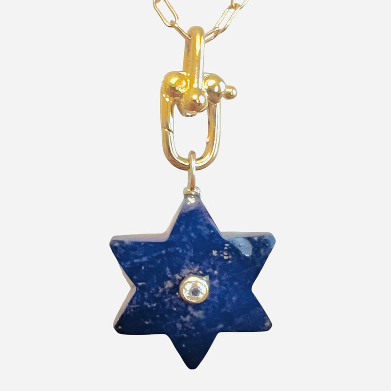 Star Power Gemstone Pendant Necklace - 3 Options