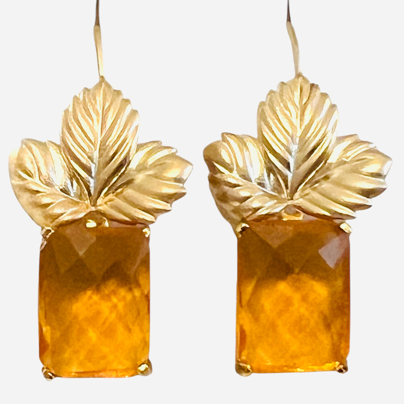 Autumn Citrine Earring