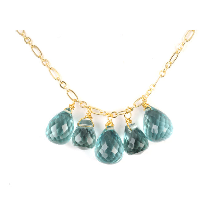 Vivian Topaz Necklace