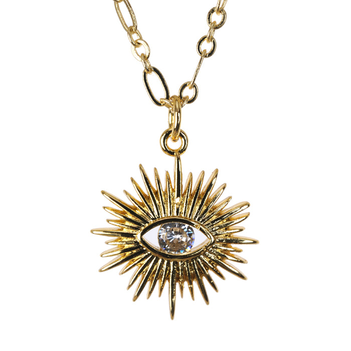 Liana Eye Pendant Necklace