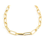 Lauren Large Paper Clip Chain Necklace