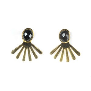 Rae Ear Jacket Earring - (9 Gemstone Options)