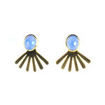Rae Ear Jacket Earring - (9 Gemstone Options)