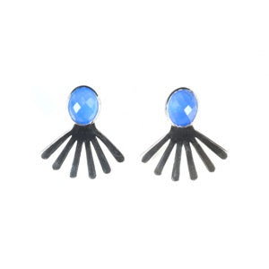 Rae Ear Jacket Earring - (9 Gemstone Options)