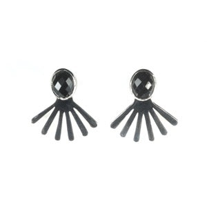 Rae Ear Jacket Earring - (9 Gemstone Options)