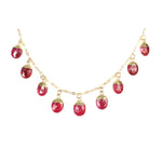 Kyle Necklace - (10 Gemstone Options)
