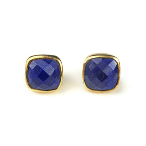 Mallorca Stud Earring - ( 11 Gemstone Options)
