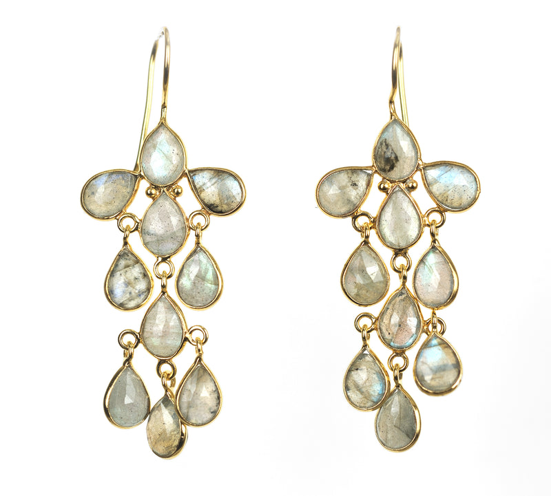 Lanai Earring - (10 Gemstone Options)