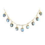 Kyle Necklace - (10 Gemstone Options)