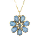 Diana Pendant Necklace - (13 Gemstone Options)