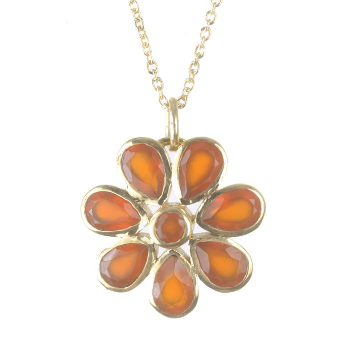 Diana Pendant Necklace - (13 Gemstone Options)