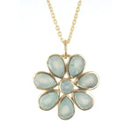 Diana Pendant Necklace - (13 Gemstone Options)