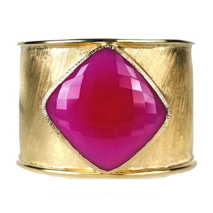 Venus Cuff Bracelet - (9 Gemstone Options)