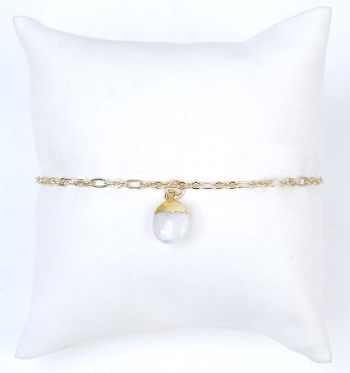 Kyle Bracelet - (6 Gemstone Options)