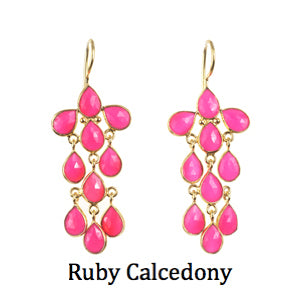 Lanai Earring - (10 Gemstone Options)
