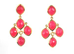 Katya Earring - (10 Gemstone Options)