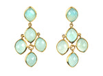 Katya Earring - (10 Gemstone Options)