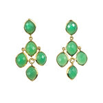 Katya Earring - (10 Gemstone Options)