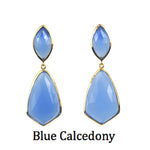 Elissa Earring - (9 Stone Options)