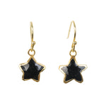 Star Bright Earring - (5 Gemstone Options)