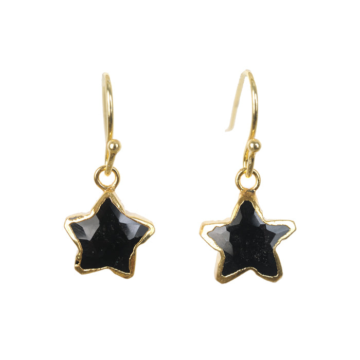 Star Bright Earring - (5 Gemstone Options)