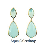 Elissa Earring - (9 Stone Options)