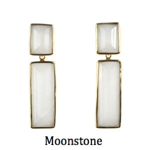 Sasha Earring - (9 Gemstone Options)