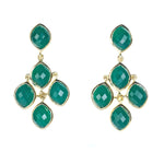 Katya Earring - (10 Gemstone Options)
