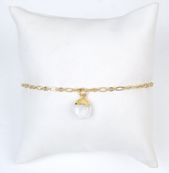 Kyle Bracelet - (6 Gemstone Options)