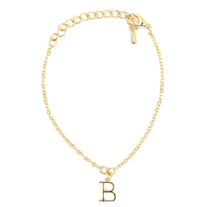 Extra Letter for Alphabet Initial Bracelet - (26 Gold Letters)