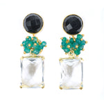Alden Earring - 12 Gemstone Options