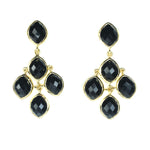 Katya Earring - (10 Gemstone Options)