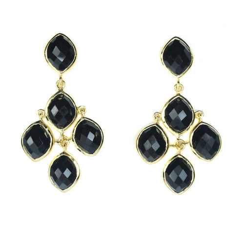 Katya Earring - (10 Gemstone Options)