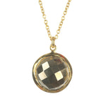Amalfi Pendant Necklace - (12 Gemstone Options)